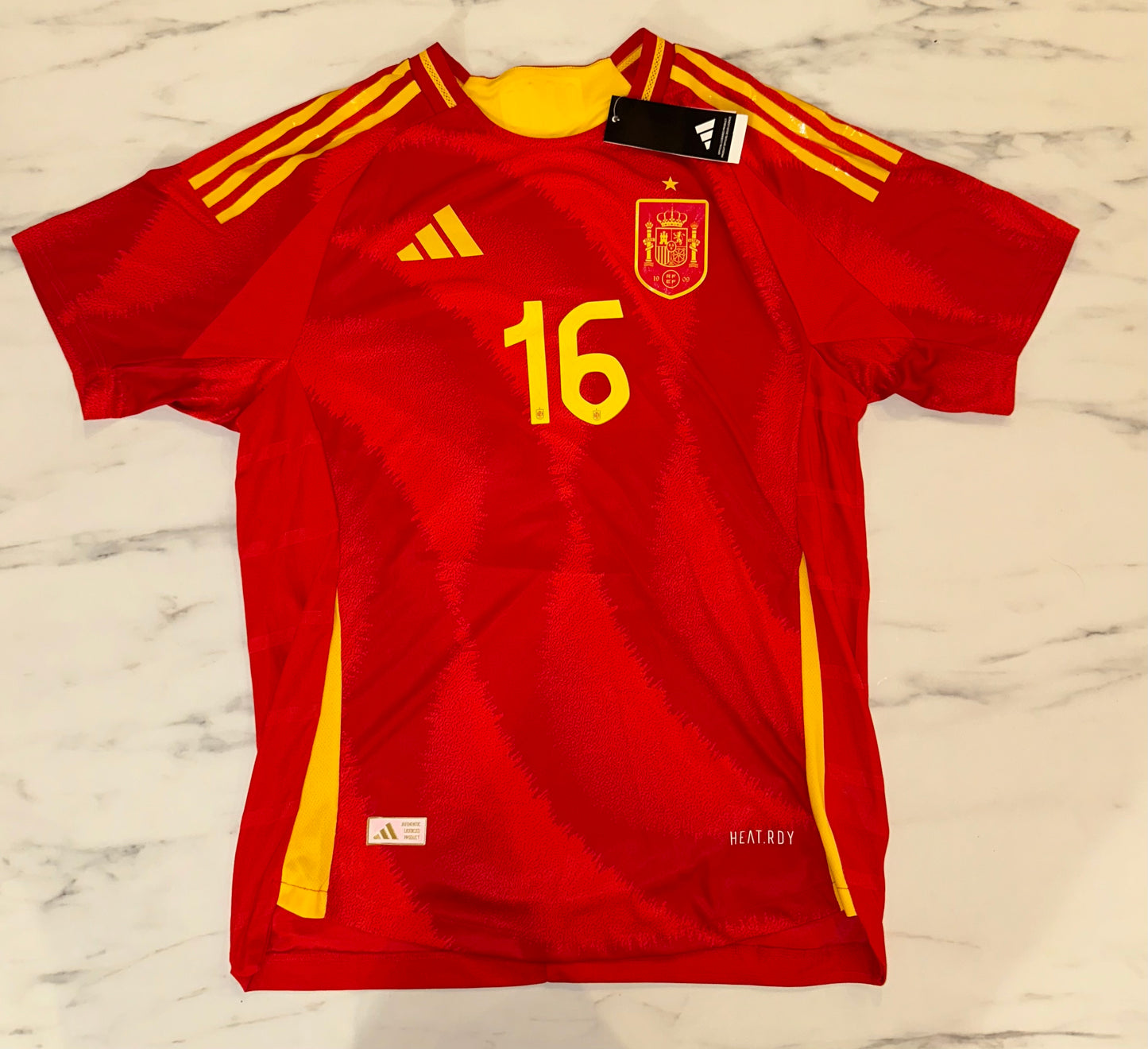 Španija Euro 2024 Domaći Dres - RODRI 16