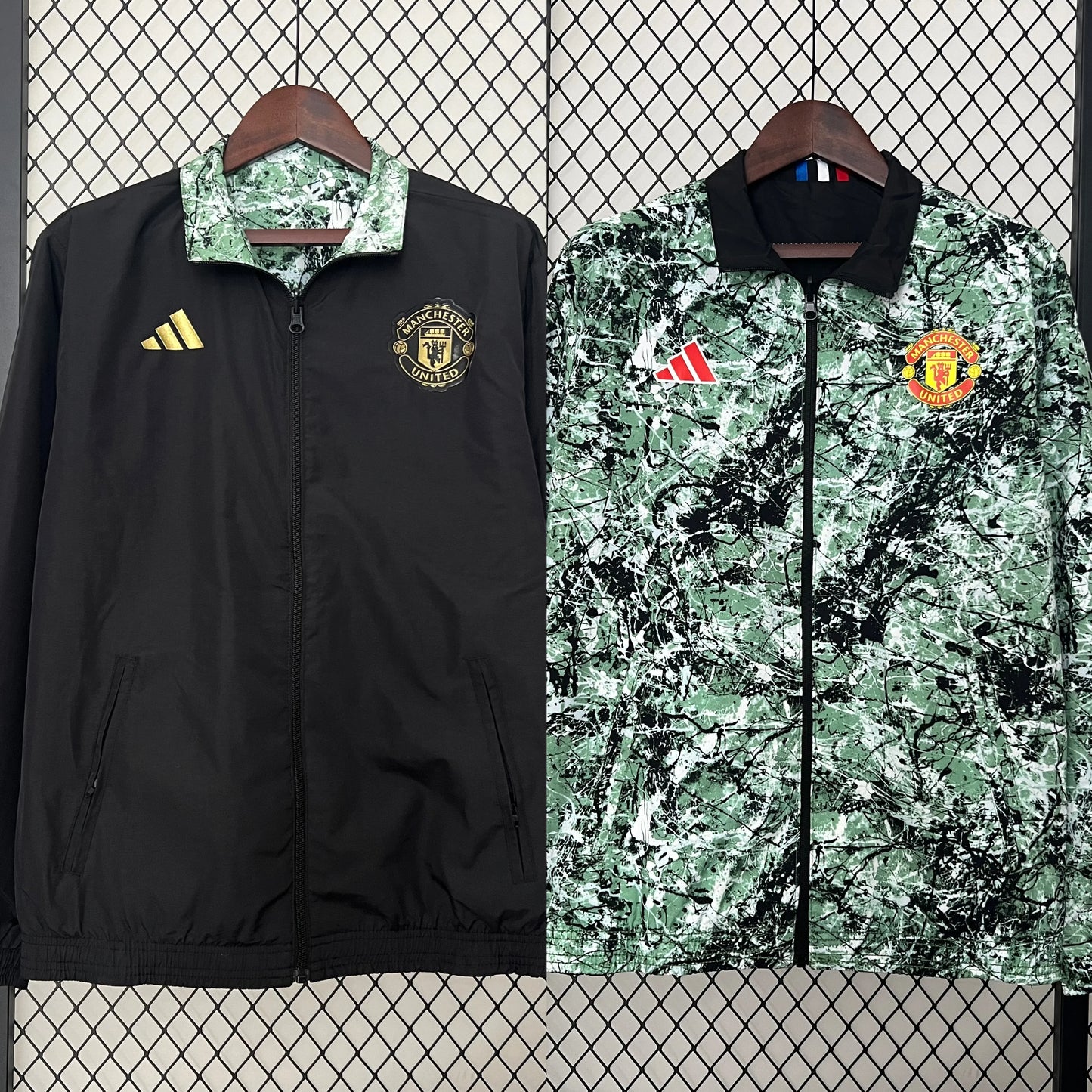 Manchester United Dvostrane WindBreaker 2024/2025