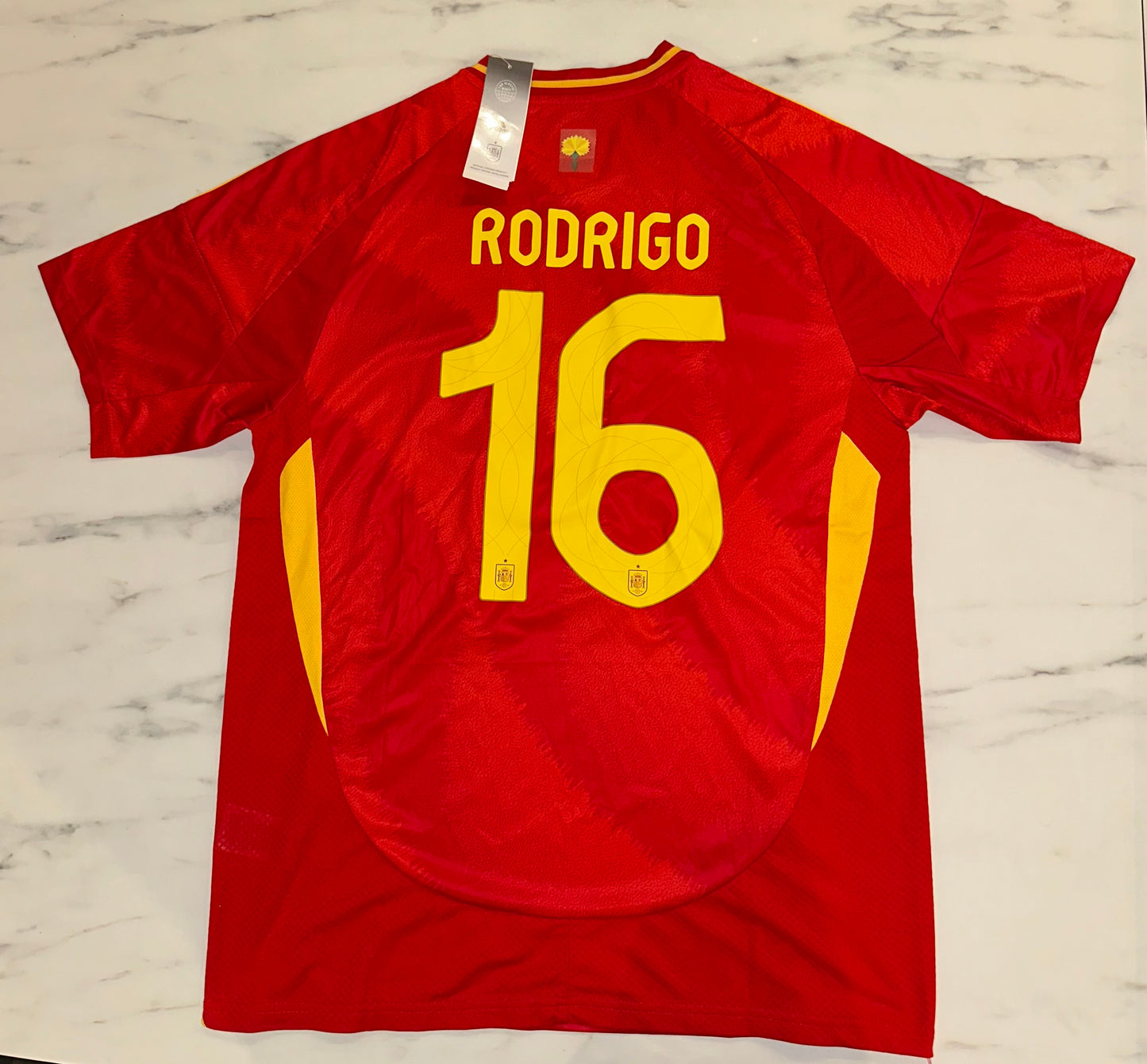 Španija Euro 2024 Domaći Dres - RODRI 16