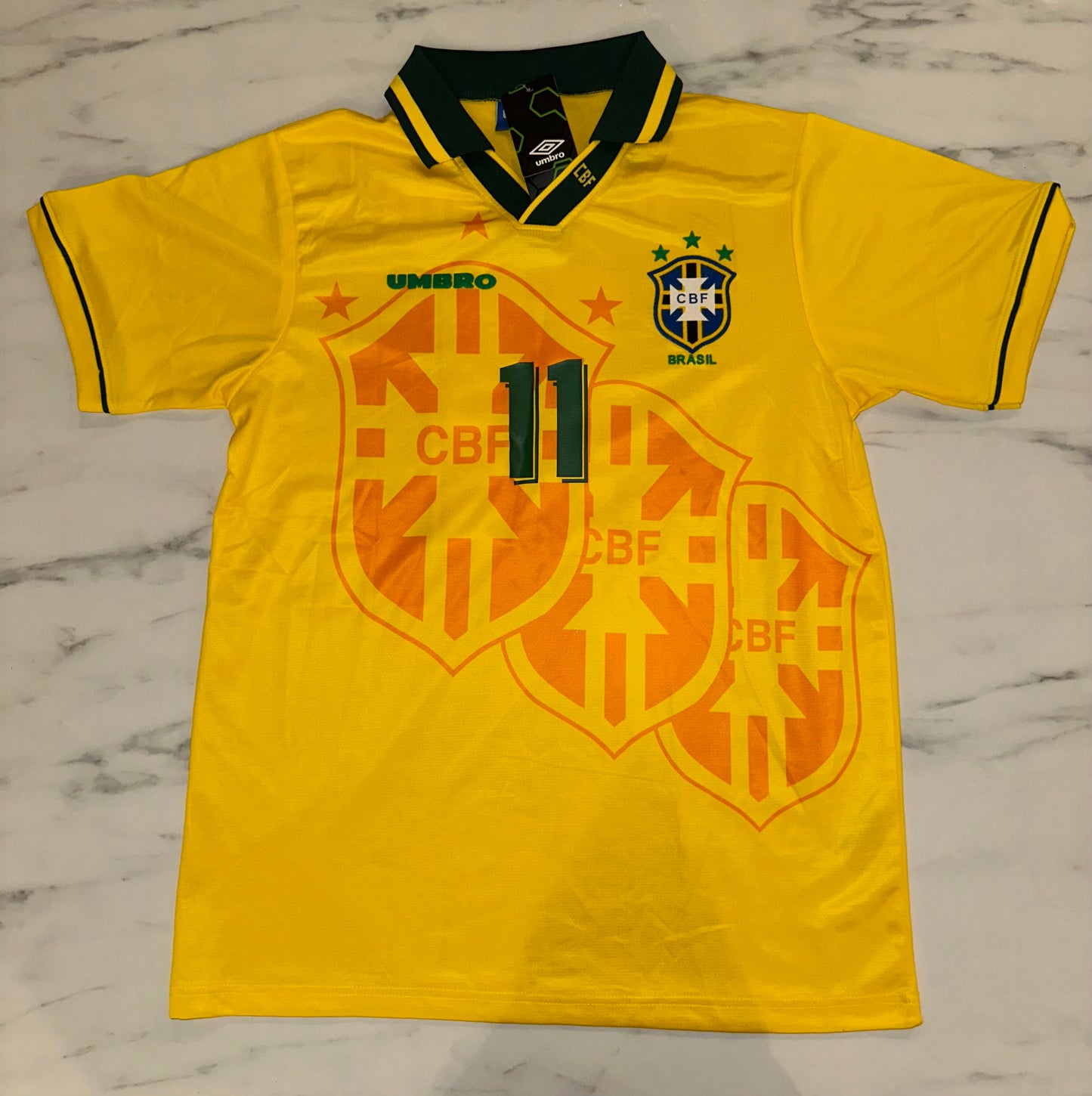 Brazil Retro 1994 Domaći Dres-Rivaldo 11