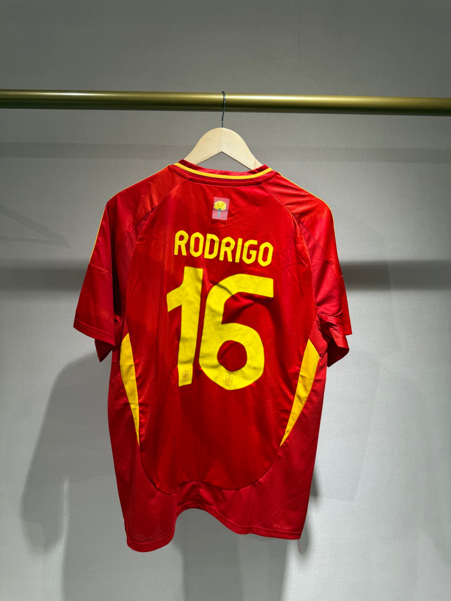Španija Euro 2024 Domaći Dres - RODRI 16