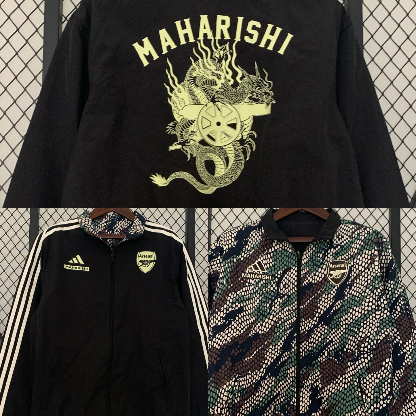 Arsenal Dvostrane WindBreaker 2024/2025