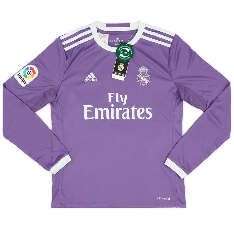 Retro Real Madrid gostujući dres dugih rukava 2016/17