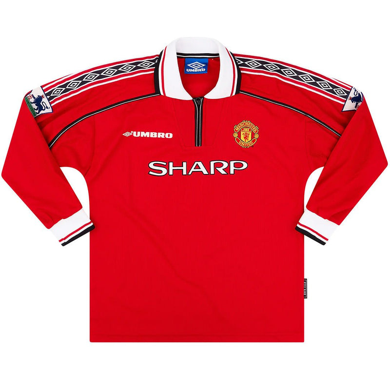Retro Manchester United Domaći dres dugih rukava 1998/00