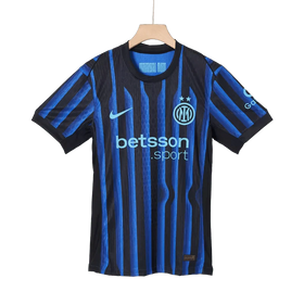 Inter Milan Home Custom Player Version Soccer Jersey 2025/26