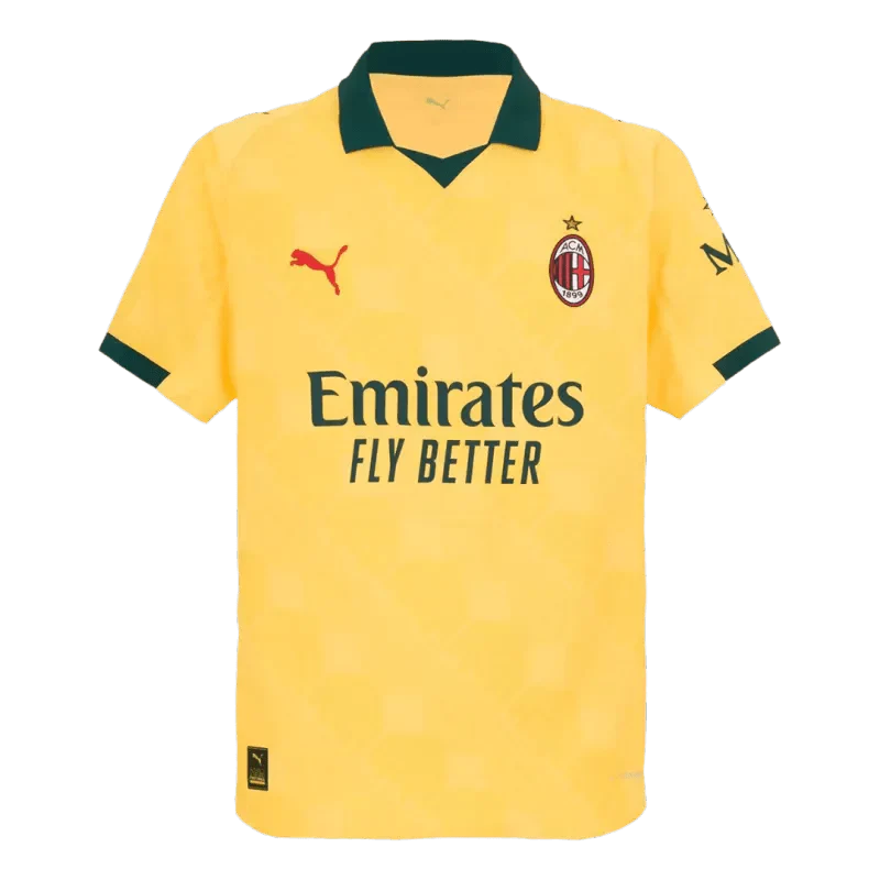 AC Milan Third Away Custom Player Version Soccer Jersey 2025/26