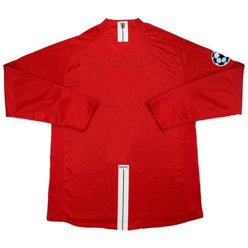 Retro domaći dres Manchester Uniteda s dugim rukavima za finale Lige prvaka 2007/08