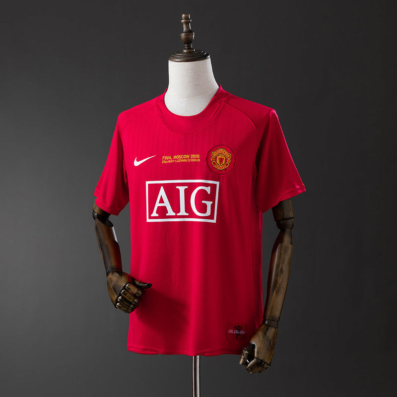 Manchester United finale Lige prvaka domaći dres 2007/08.