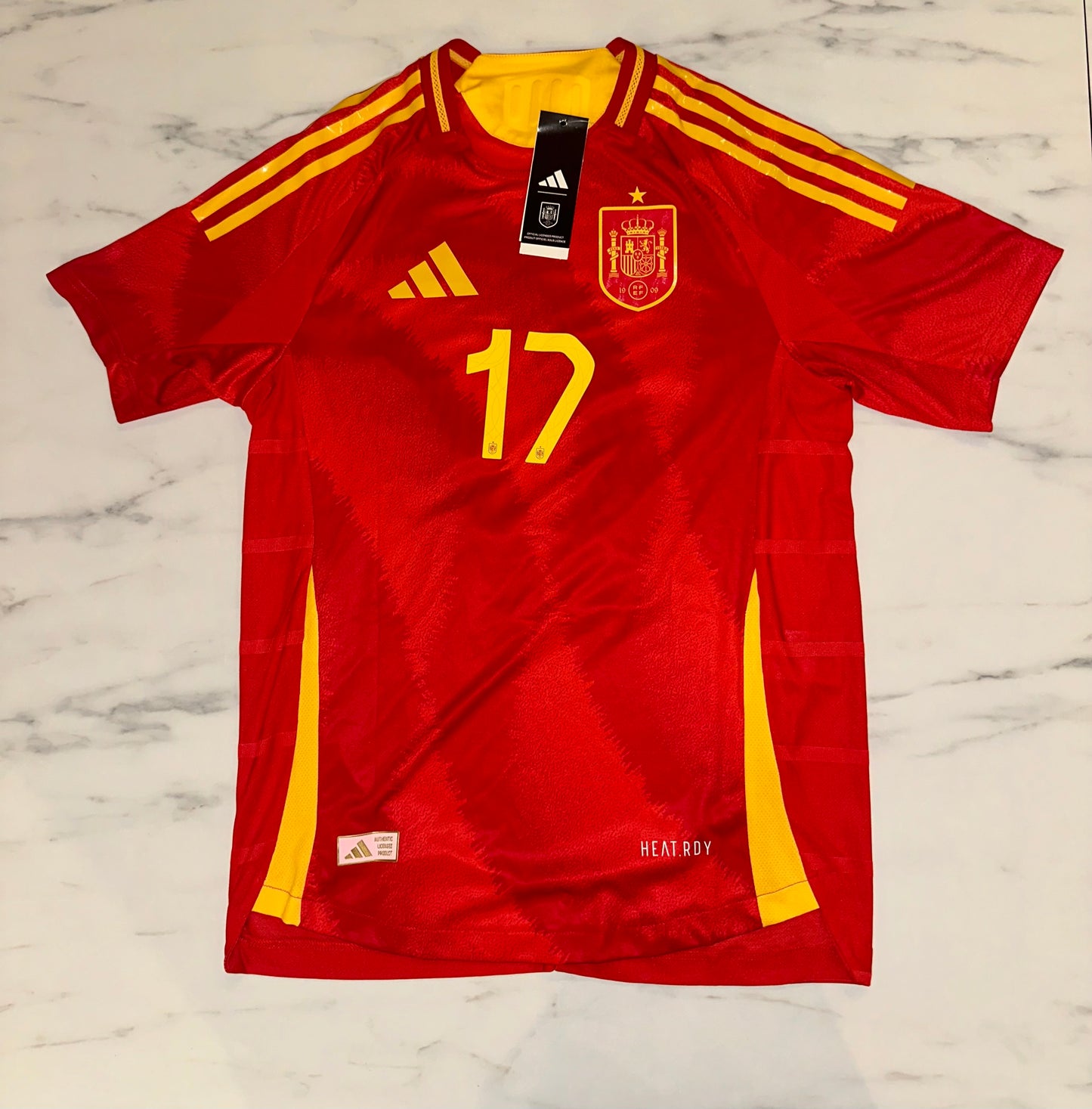 Španija Euro 2024 Domaći Dres - Nico Williams 17