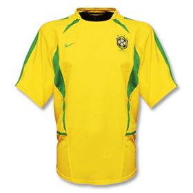 Retro Brazil Home Jersey World Cup 2002