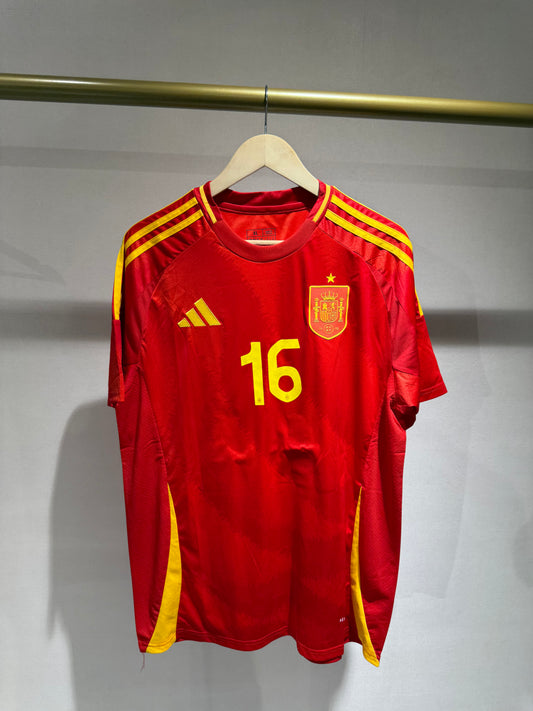 Španija Euro 2024 Domaći Dres - RODRI 16
