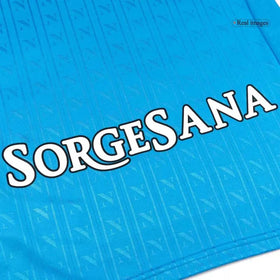 Napoli Home Custom Player Version Soccer Jersey 2025/26