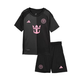 Inter Miami CF Away Soccer Jersey Kit 2025 Kids(Jersey+Shorts)