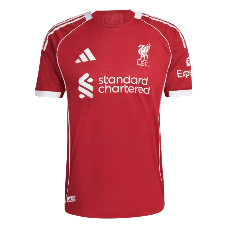 Liverpool Home Custom Player Version Soccer Jersey 2025/26