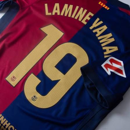 Barcelona Domaći 2024/2025 Dres -  Lamine Yamal 19