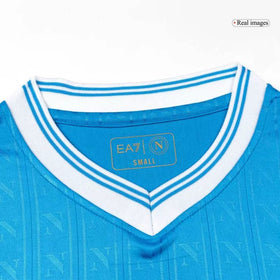 Napoli Home Custom Player Version Soccer Jersey 2025/26