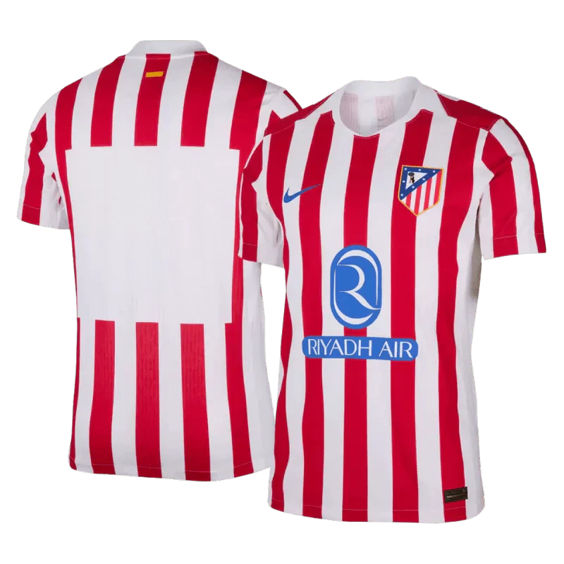 Atletico Madrid Home Custom Player Version Soccer Jersey 2025/26