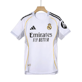 Real Madrid Home Custom Player Version Soccer Jersey 2025/26