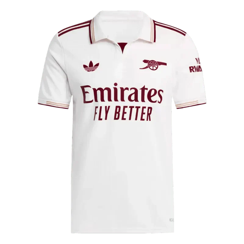 Arsenal Third Away Custom Player Version Soccer Jersey 2025/26