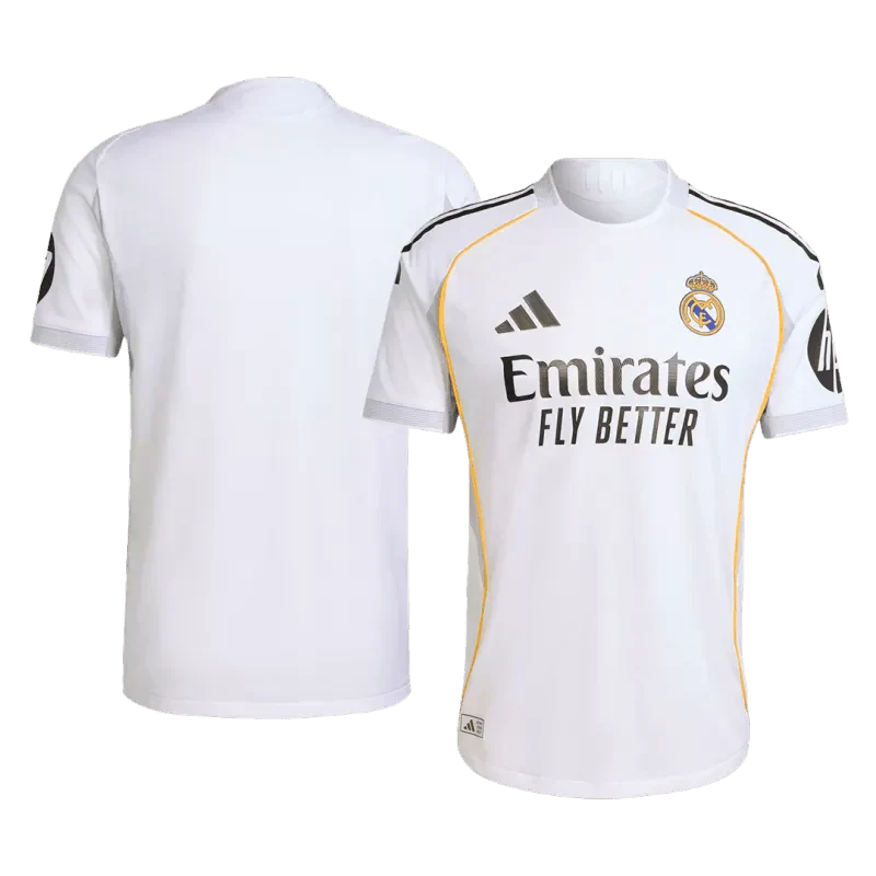 Real Madrid Home Custom Player Version Soccer Jersey 2025/26