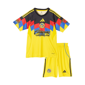 Club America Home Soccer Jersey Kit 2025/26 Kids(Jersey+Shorts)