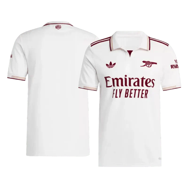 Arsenal Third Away Custom Player Version Soccer Jersey 2025/26
