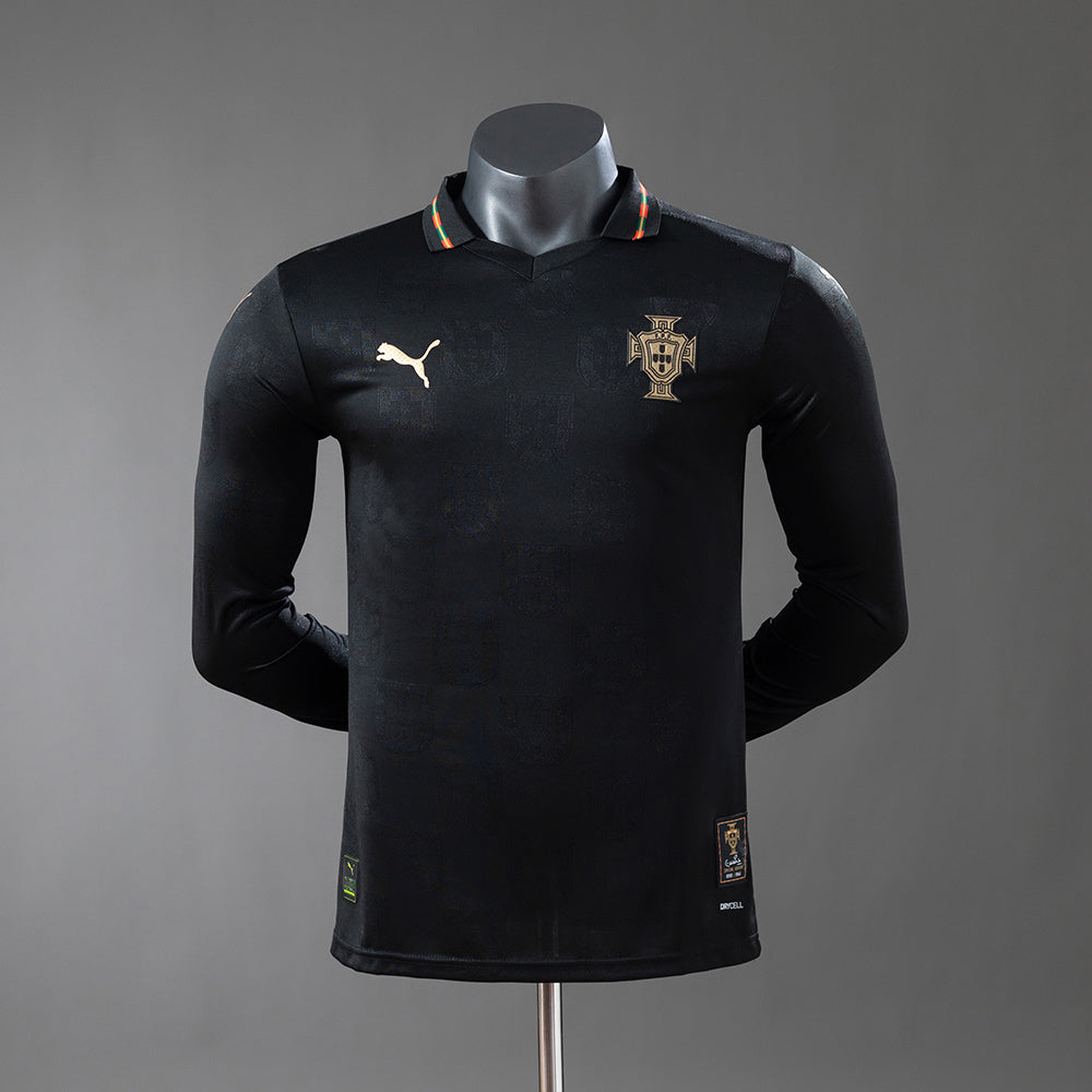 Portugal 2026 Black Panthera Long Sleeves