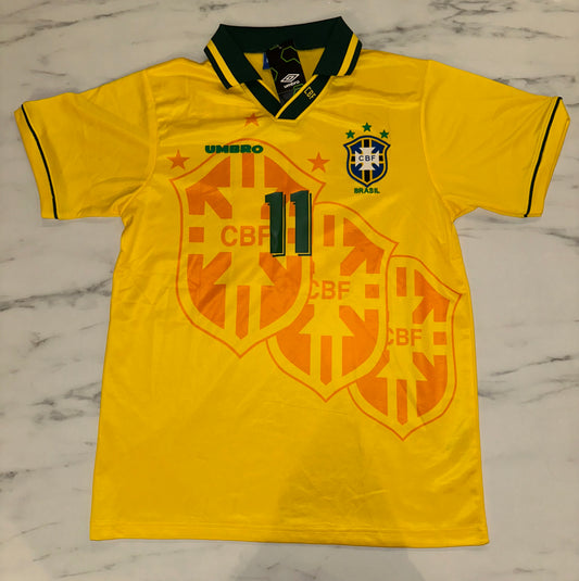 Brazil Retro 1994 Domaći Dres-Rivaldo 11