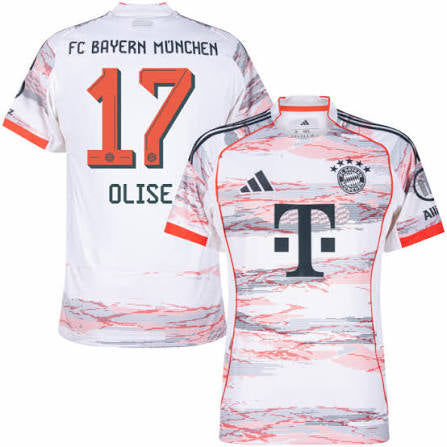 Bayern Munich Gostujući 2025/2026 Dres - Olise 17