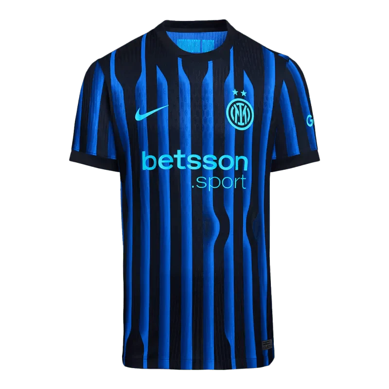 Inter Milan Home Custom Player Version Soccer Jersey 2025/26
