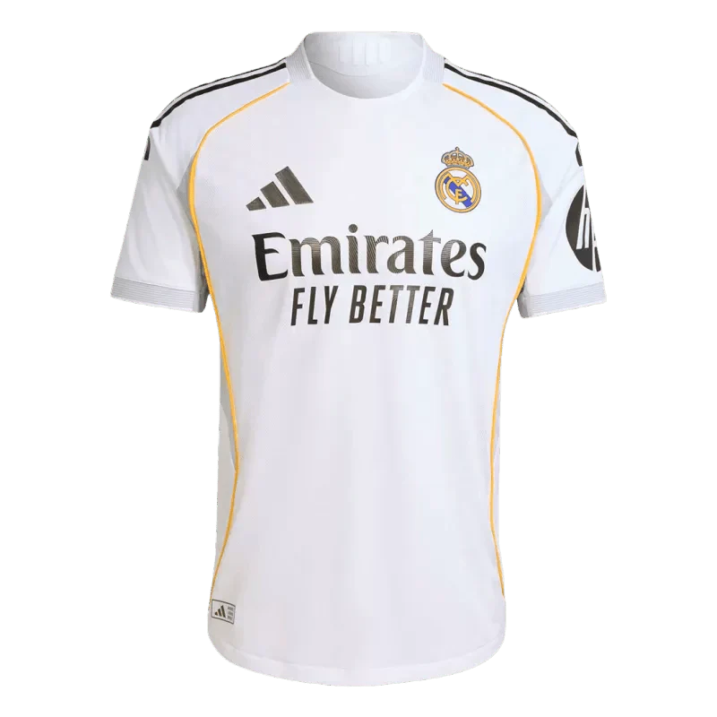 Real Madrid Home Custom Player Version Soccer Jersey 2025/26