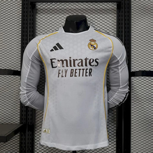 Real Madrid, Sezona 2025/2026, Domaći Dres - Dugi Rukavi