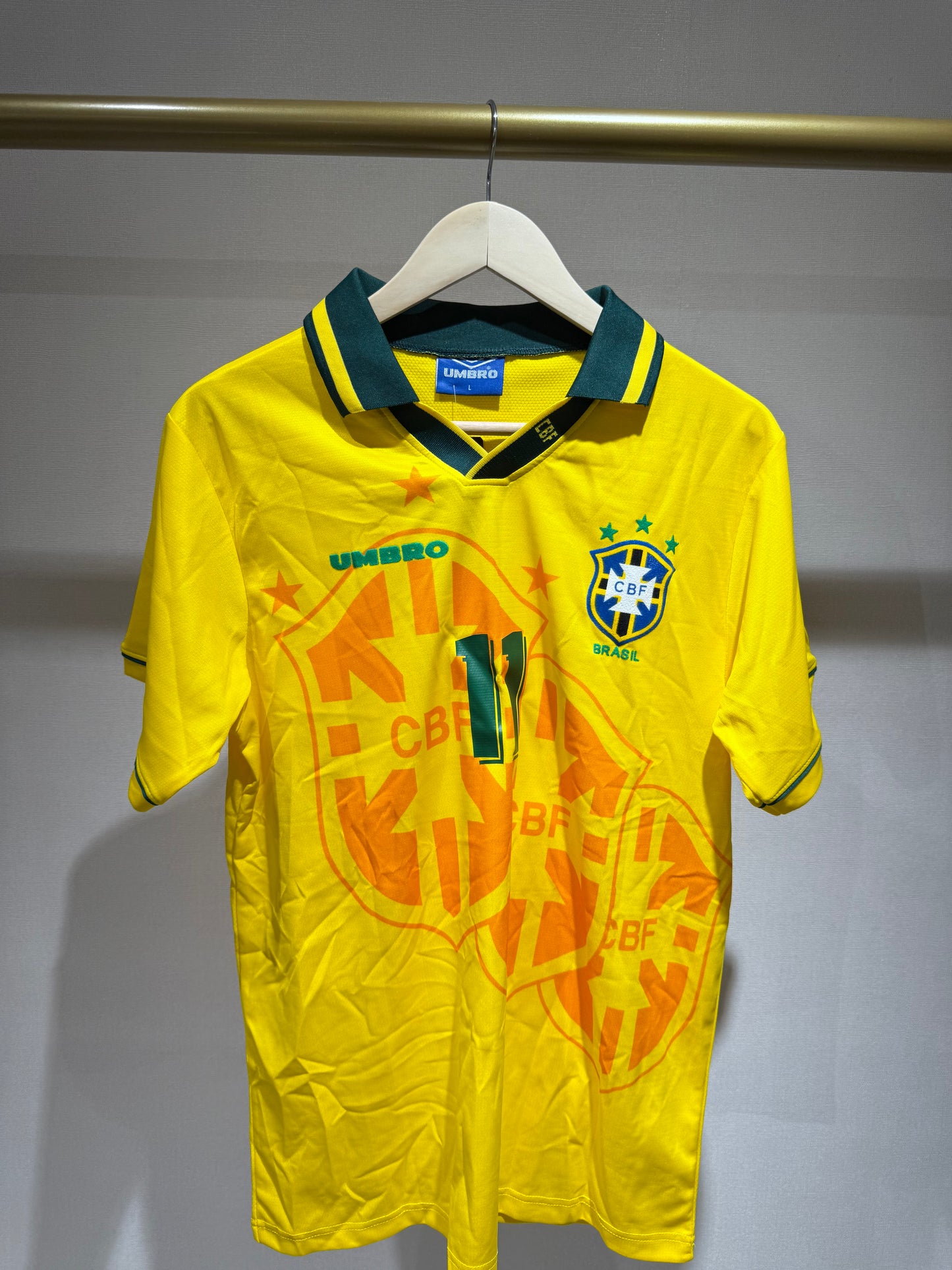 Brazil Retro 1994 Domaći Dres-Rivaldo 11