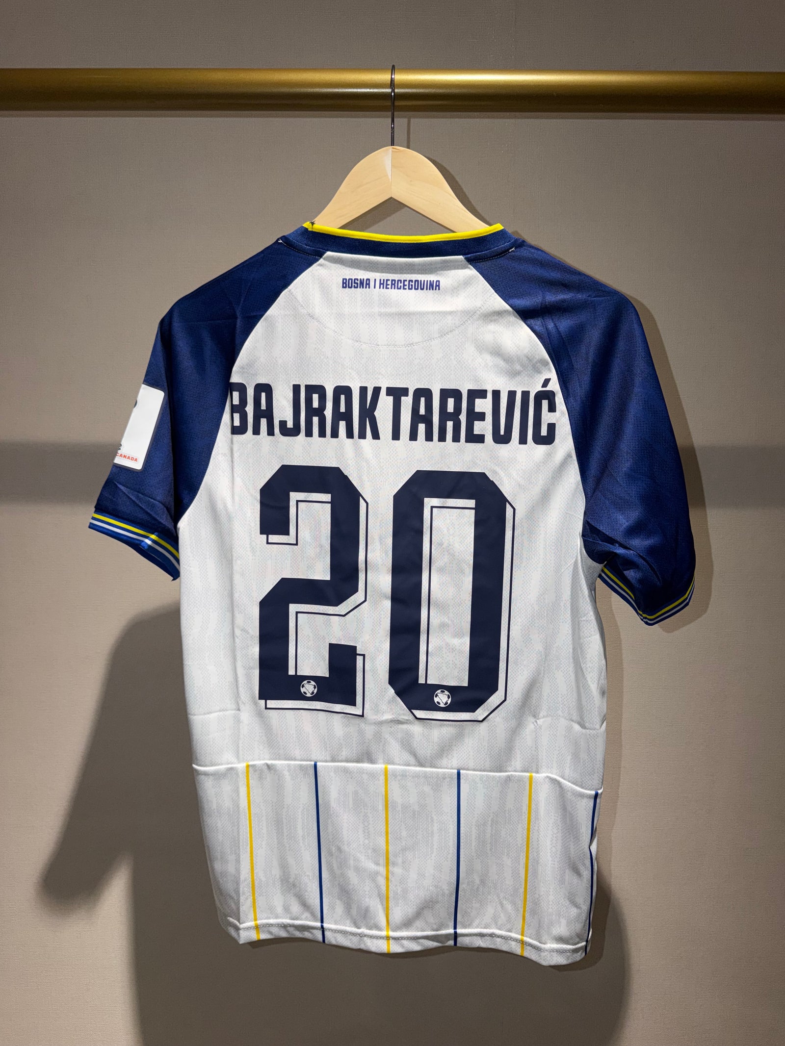 Gostujući dres Bosnia 2026 - Bajraktarević 19