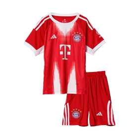 Bayern Munich Home Soccer Jersey Kit 2025/26 Kids(Jersey+Shorts)