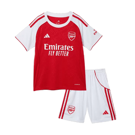 Arsenal Home Soccer Jersey Kit 2025/26 Kids(Jersey+Shorts)