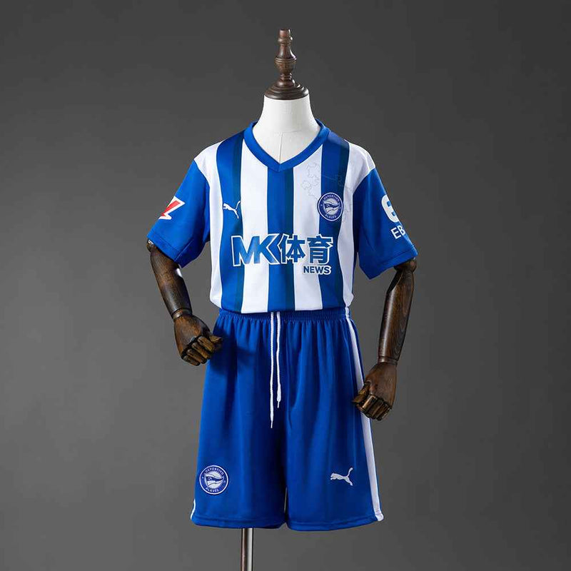 Deportivo Alavés 25/26 domaći dječji dres