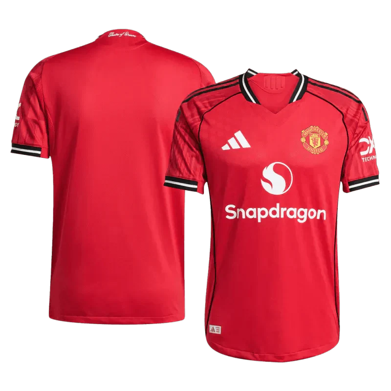 Manchester United Home Custom Player Version Soccer Jersey 2025/26