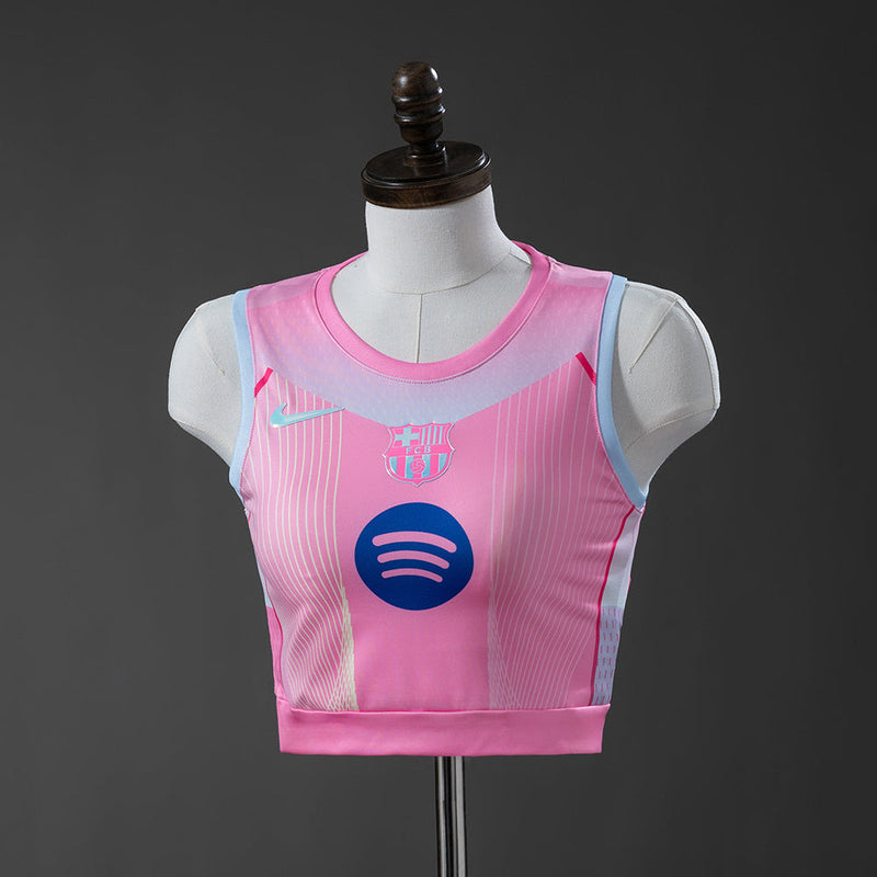 Barcelona Special Edition Croptop Pink