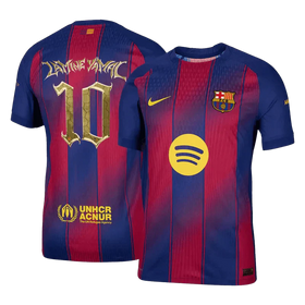 Barcelona LAMINE YAMAL #10 Kopa Trophy Edition Home Custom Player Version Soccer Jersey 2025/26