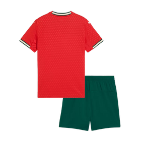 Portugal Home Soccer Jersey Kit 2025 Kids(Jersey+Shorts)