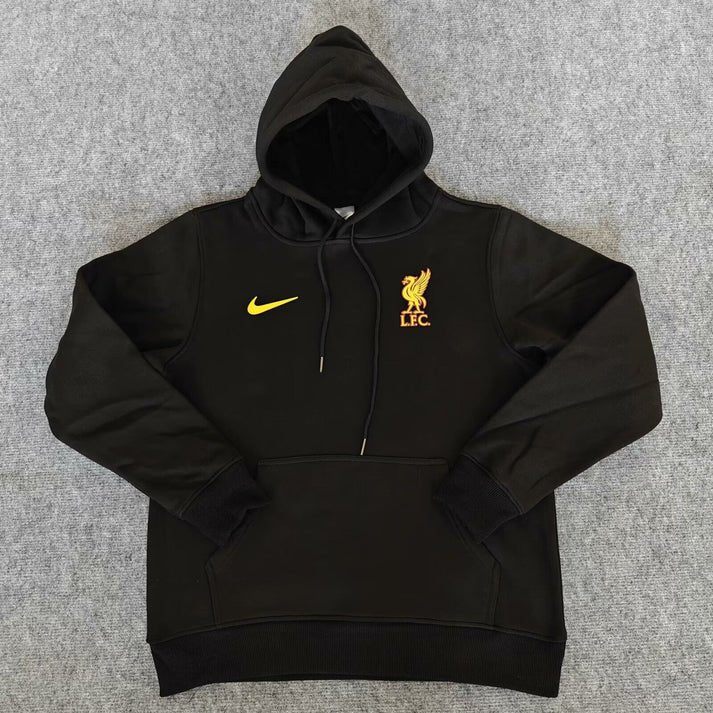 Liverpool crni duks sa kapuljačom