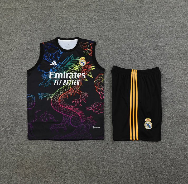 Real Madrid Trening Set 2024-25 Crni Zmaj